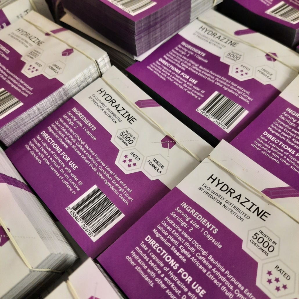 Supplement packaging