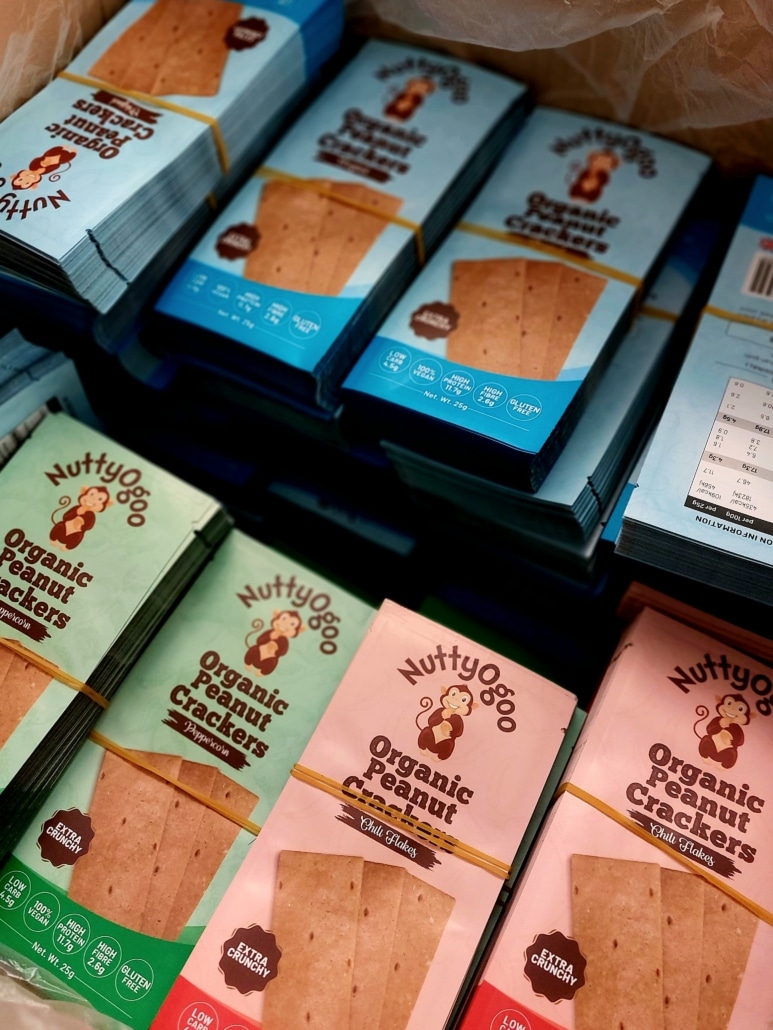 Packaging for crackers