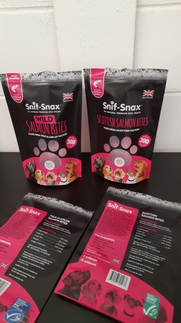 Pet food packaging